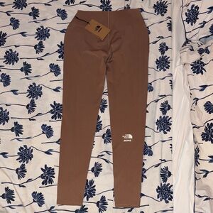 The North Face/ SKIMS Womens Brown Stretch Leggings